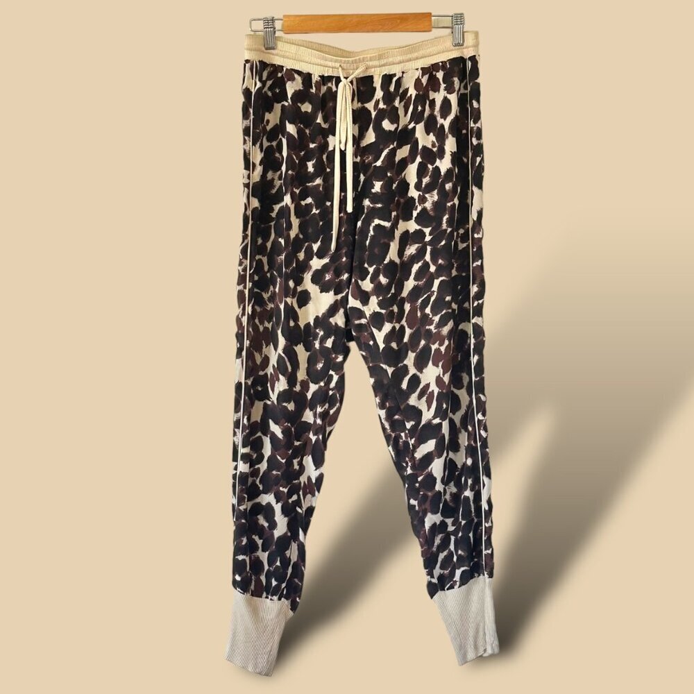 Chaser Leopard Print Jogger Pants